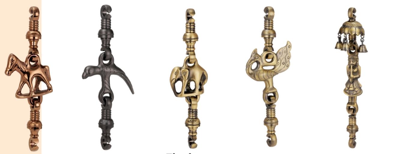 KBI BRASS ANIMAL JHULA KADI - product media