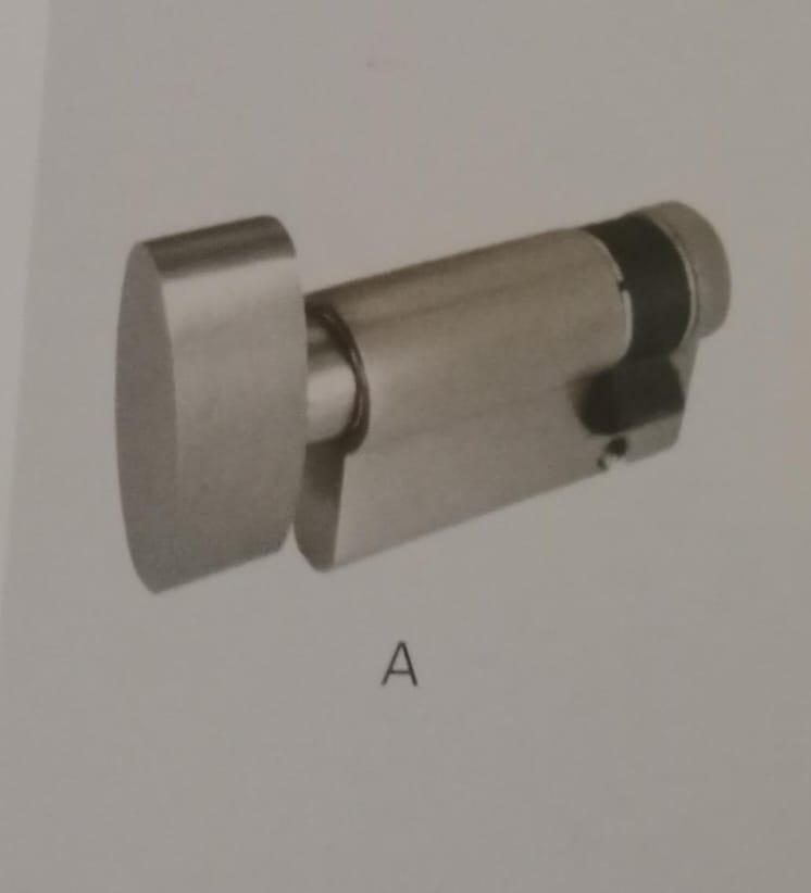 KBI-HALF Cylinder With Knob (A) - product media