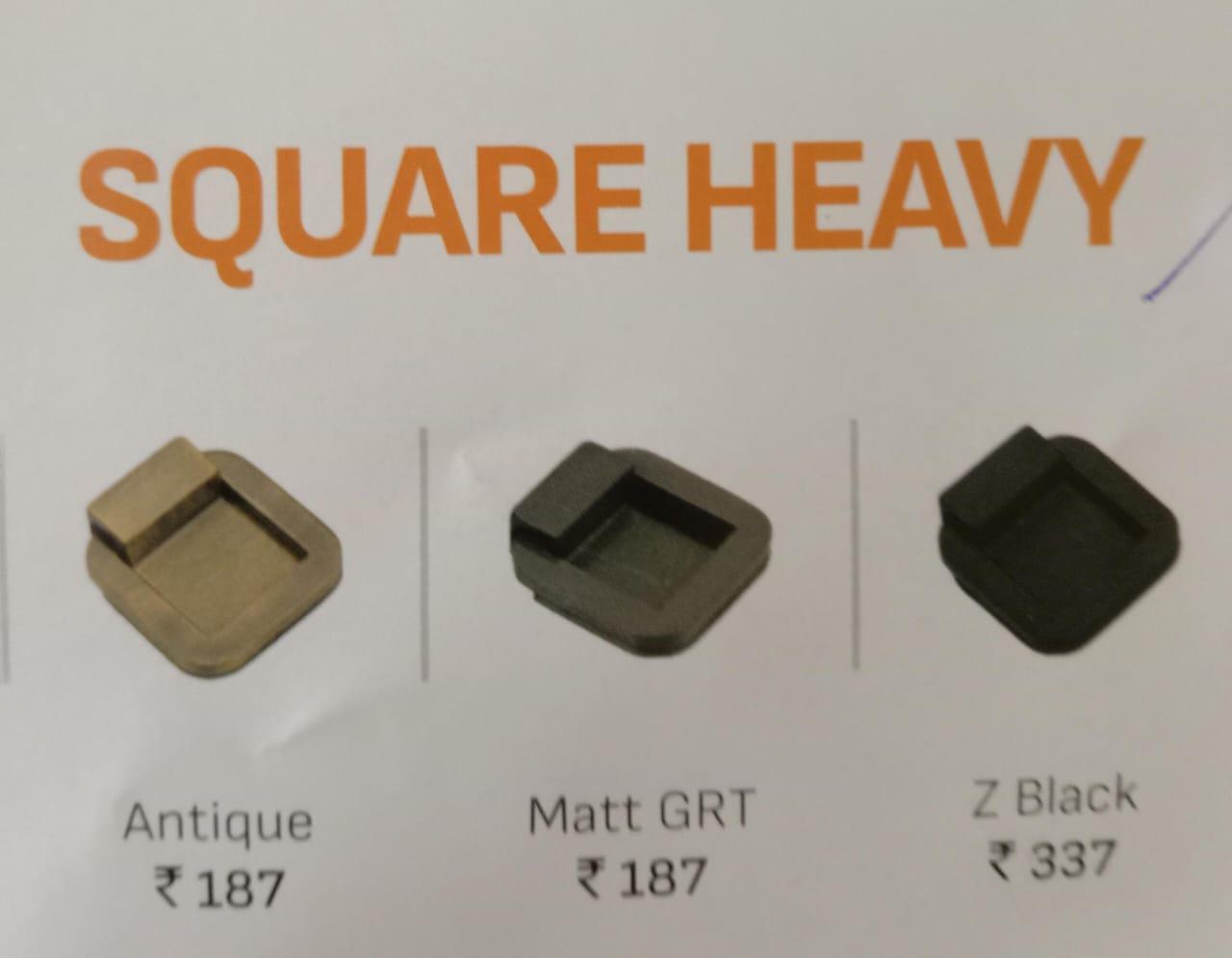 KBI SQUARE HEAVY - product media