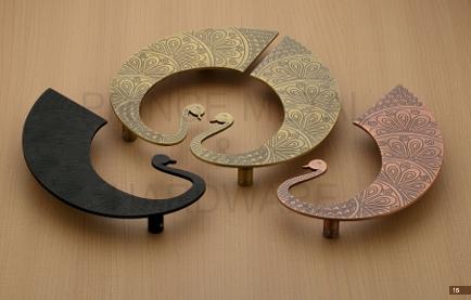 PEACOCK DUBLE DOOR HANDLE - product media