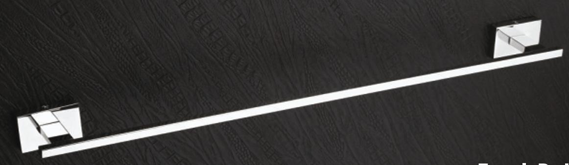 DECOWELL BLOOM TOWEL ROD 24'' - product media