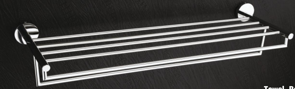 DECOWELL RIM TOWEL RACK - product media