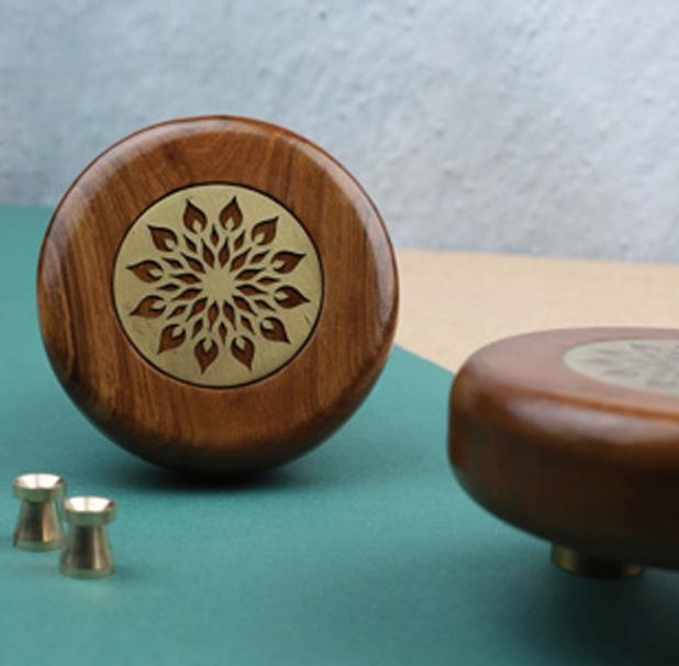 TWD-H-101 TeakWood,Brass&SS - product media