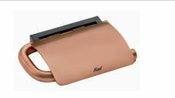 KICH TOILET PAPER ROLL HOLDER WITH FLAP CODE TTPHFPCS - product media