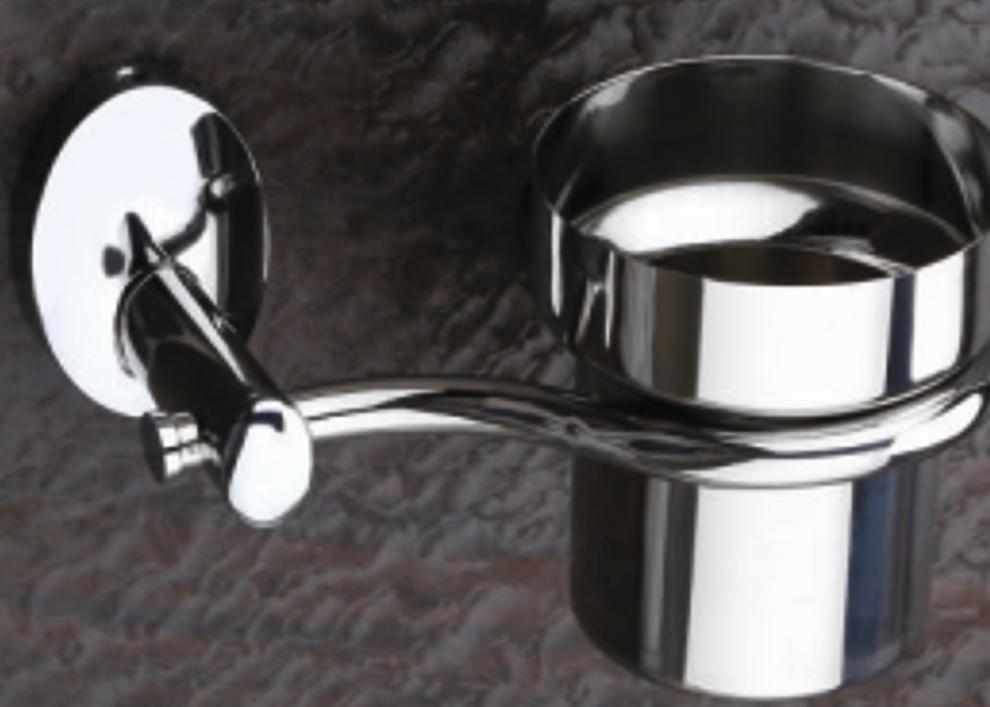 DECOWELL OLIVE TOOTHBRUSH HOLDER - product media