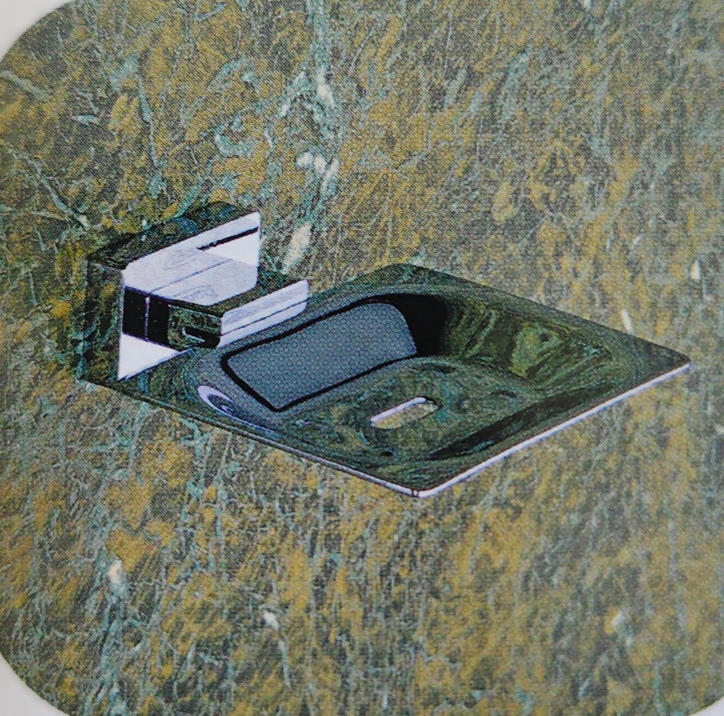 DECOR ALESSI BRASS SOAP DISH AL0008 - product media