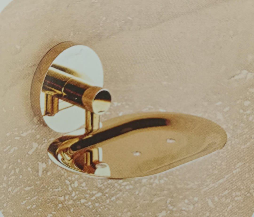 DECOR ESTELLA BRASS SOAP DISH ET0008 - product media