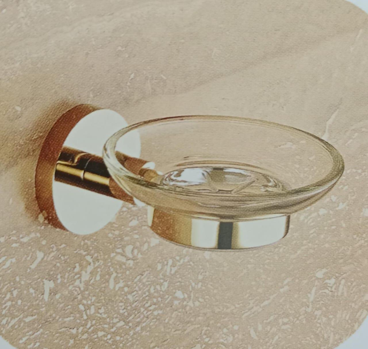 DECOR ESTELLA GLASS SOAP DISH ET0002 - product media