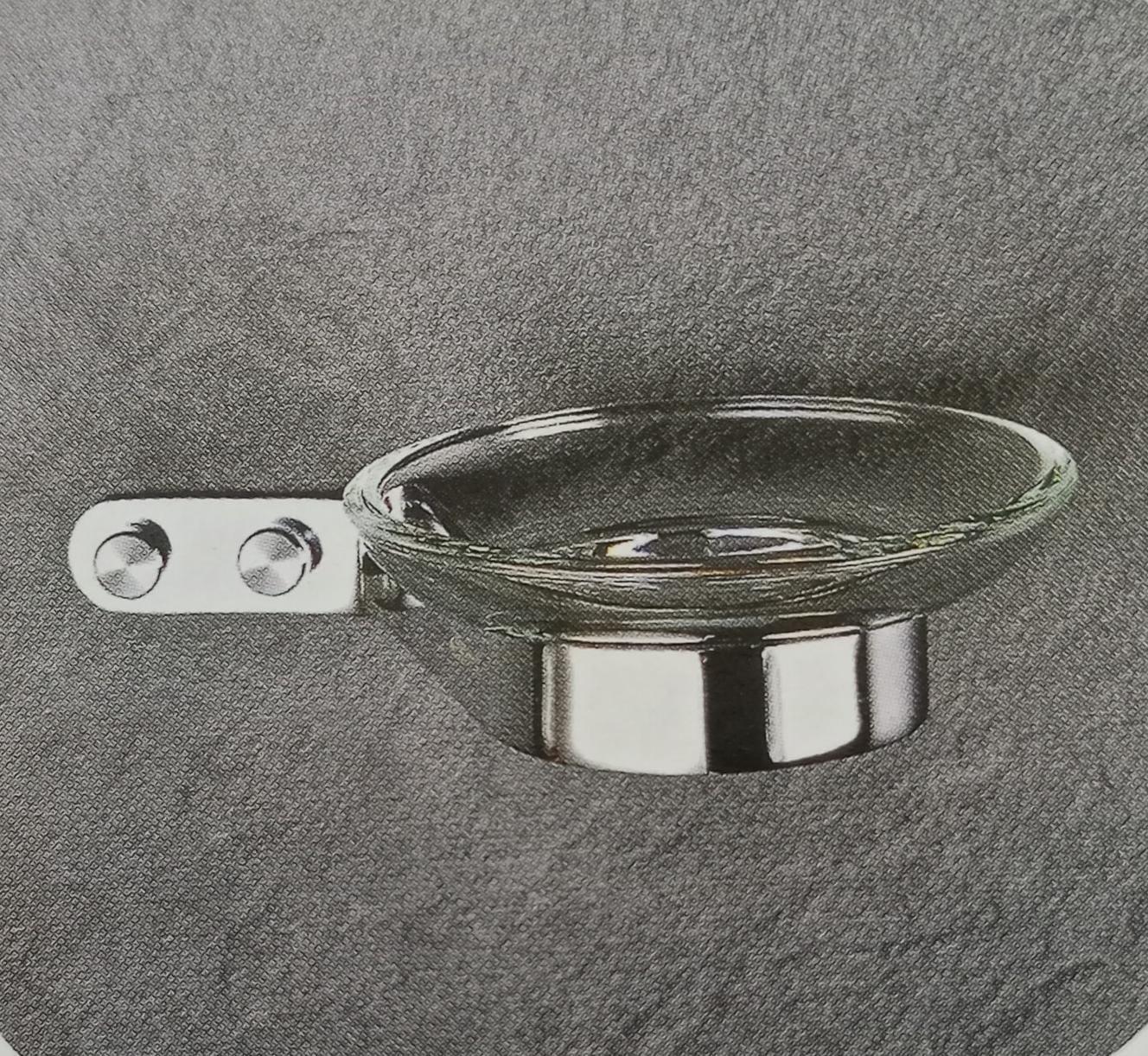 DECOR KAYA GLASS SOAP DISH KY0002 - product media