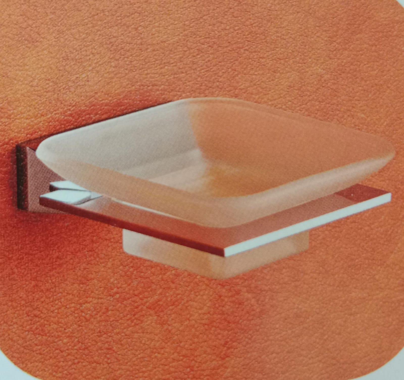 DECOR SENATOR GLASS SOAP DISH ST0002 - product media