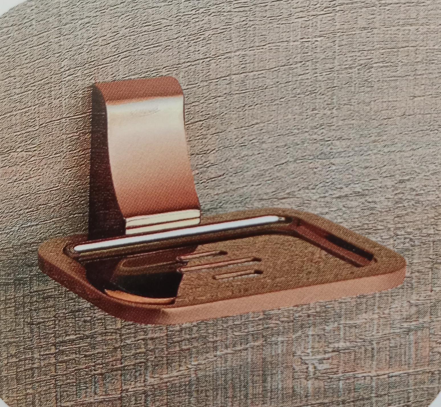 DECOR VILLA BRASS SOAP DISH VI0008 - product media