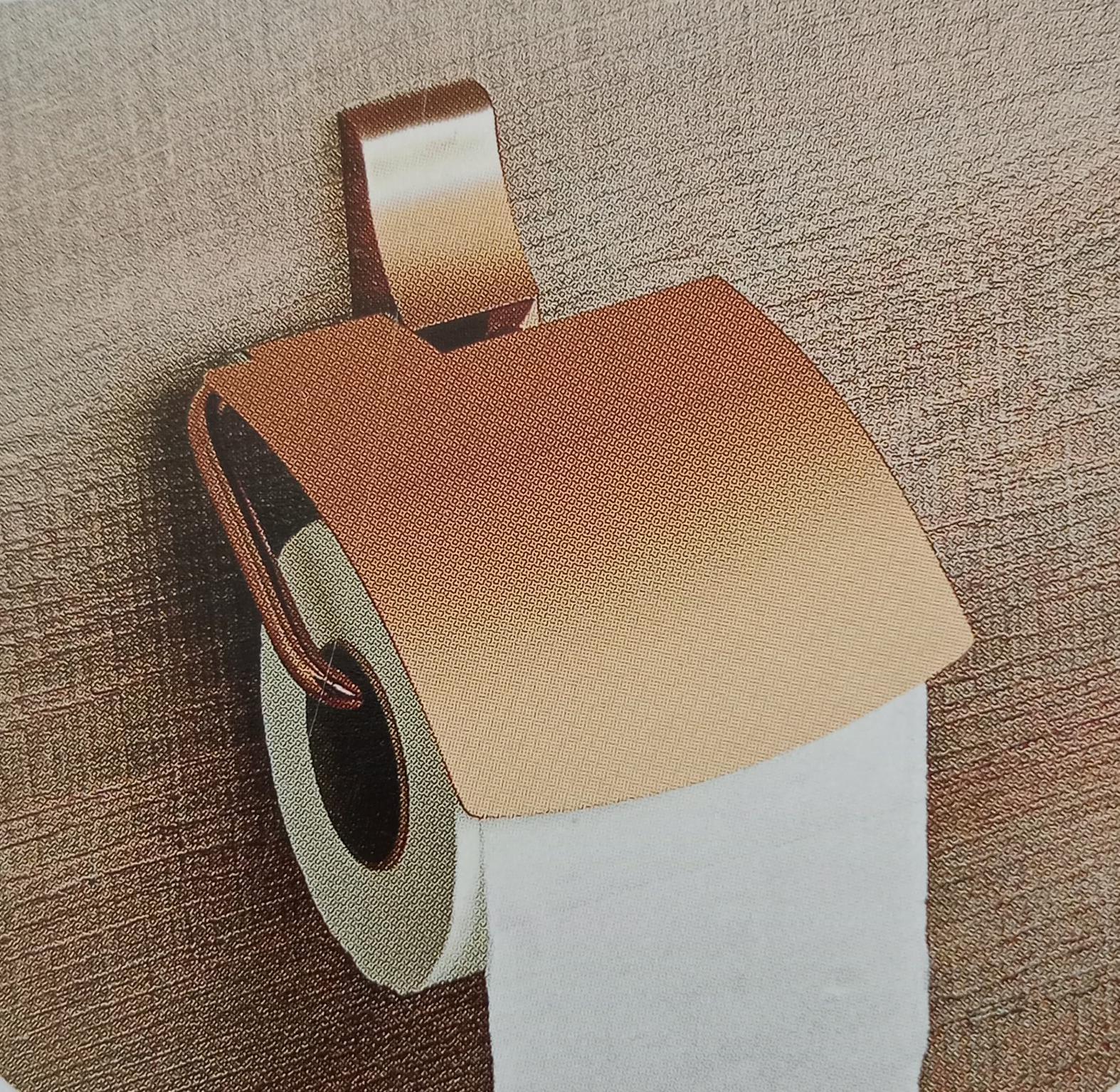 DECOR VILLA PAPER HOLDER WITH LID VI0006 - product media