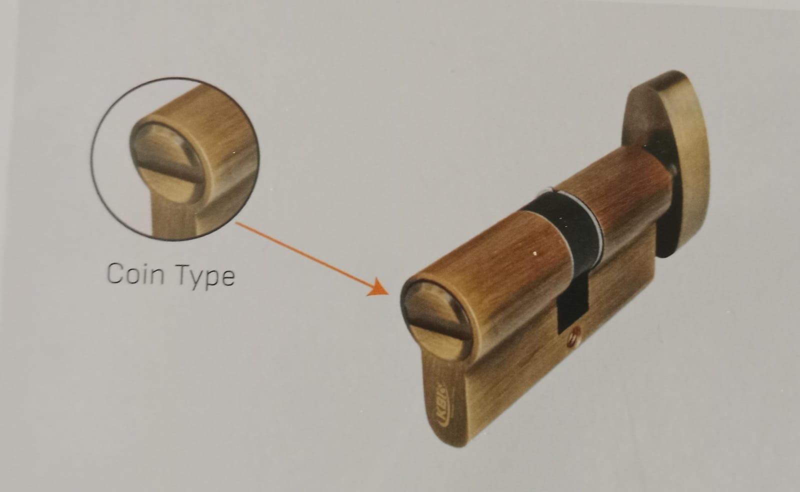 KBI -CYLINDER-Key Less(Coin) - product media