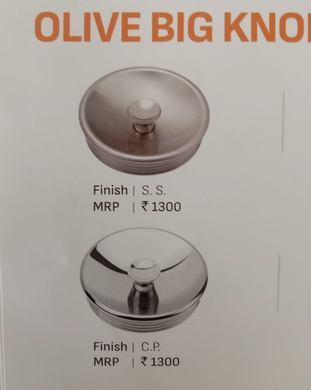 KBI OLIVE BIG KNOB(75MM) - product media