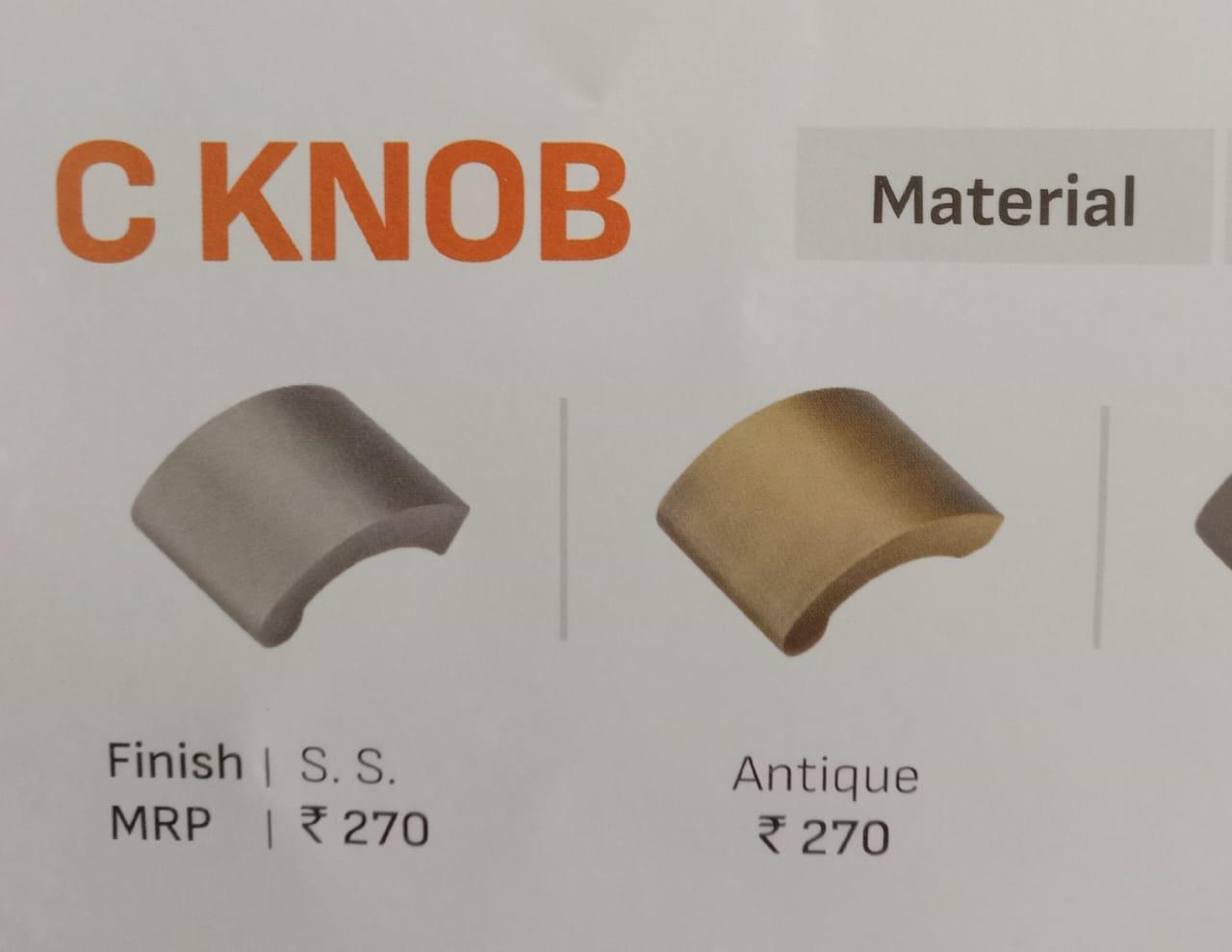 KBI C KNOB - product media