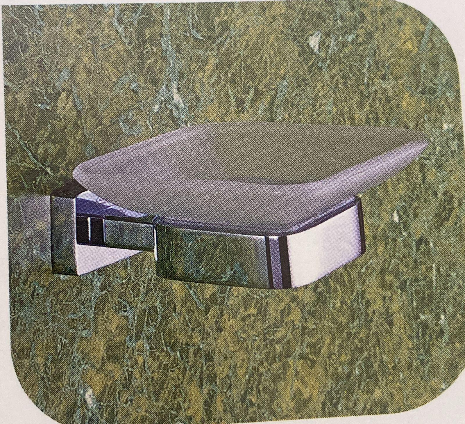 DECOR ALESSI GLASS SOAP DISH AL0002 - product media